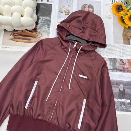 PRADA 25S HOODED SHORT JACKET 306