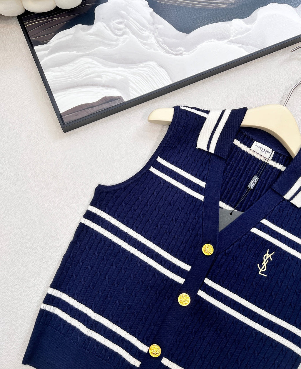 YSL 25S KNIT VEST STYLE 107