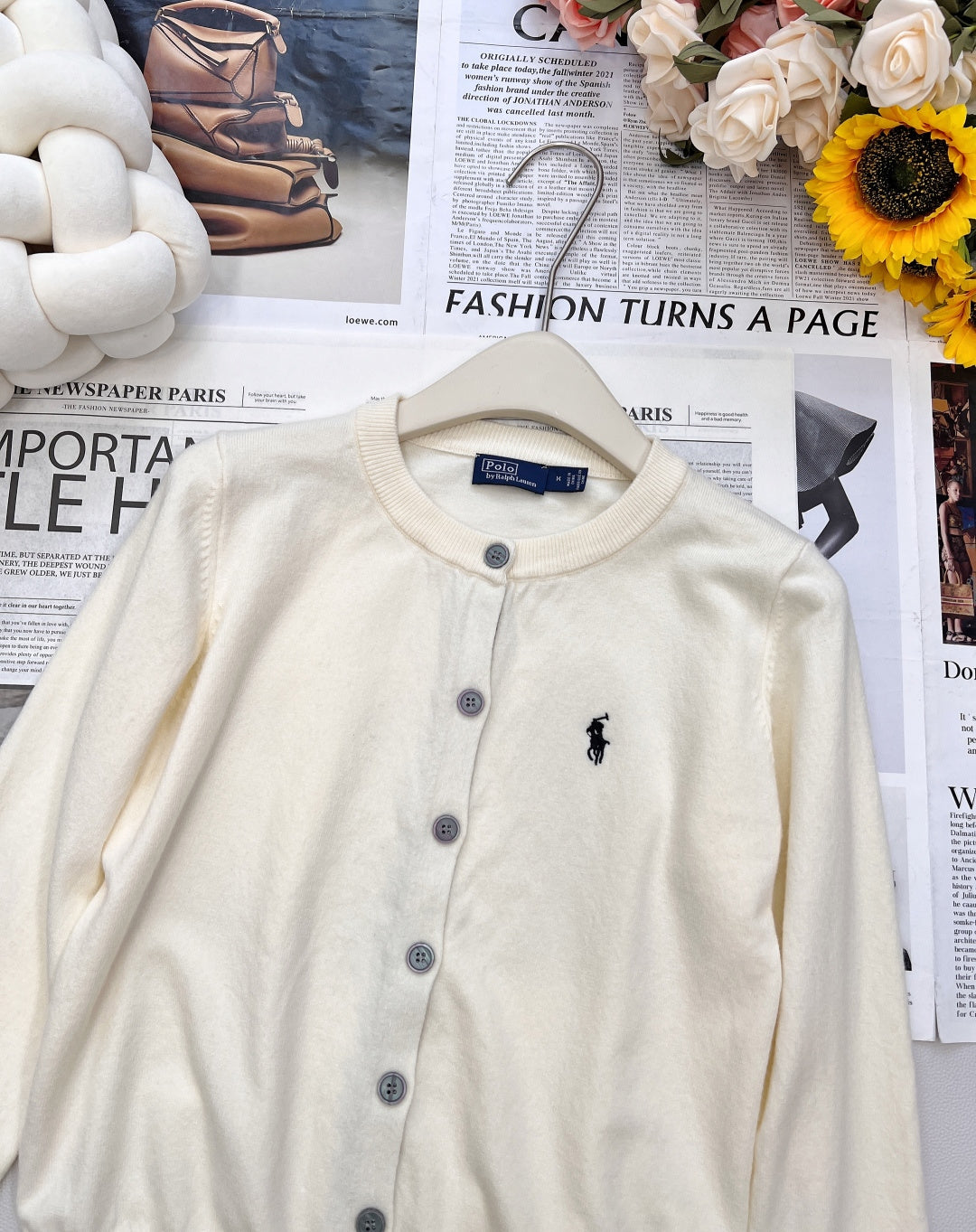 RALPH LAUREN CARDIGAN STYLE 184