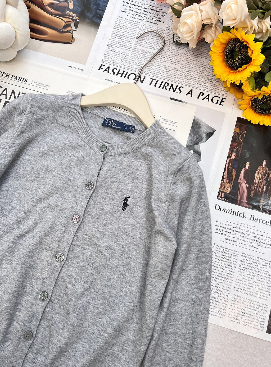 RALPH LAUREN CARDIGAN STYLE 186