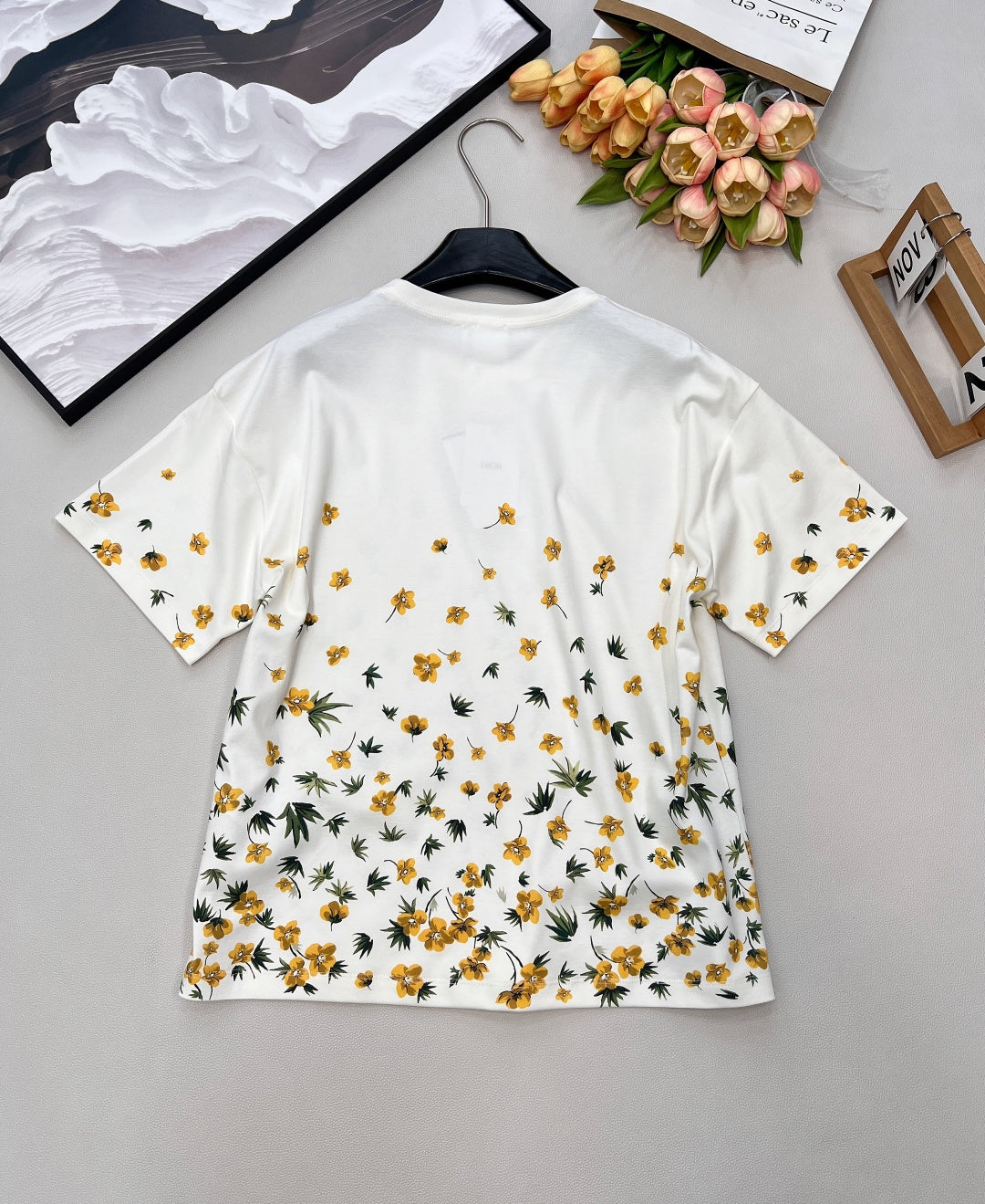 DIOR 26S SHORT-SLEEVE CREW-NECK T-SHIRT 1097