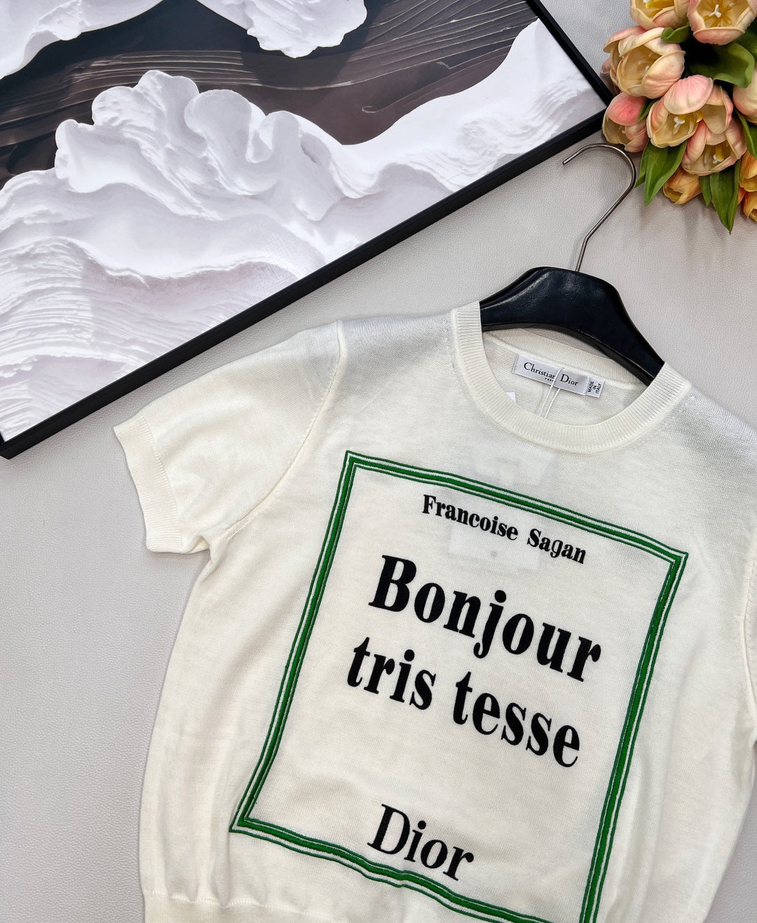 DIOR 26S SHORT-SLEEVE CREW NECK T-SHIRT 943