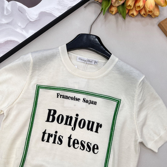 DIOR 26S SHORT-SLEEVE CREW NECK T-SHIRT 943