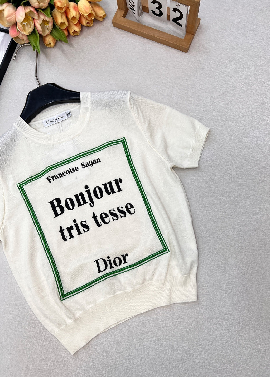 DIOR 26S SHORT-SLEEVE CREW NECK T-SHIRT 943