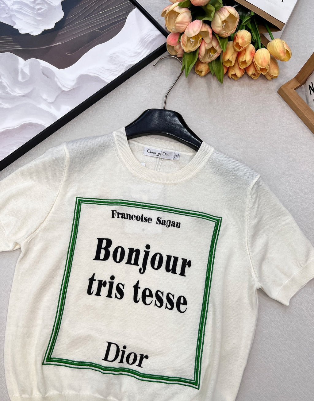 DIOR 26S SHORT-SLEEVE CREW NECK T-SHIRT 943