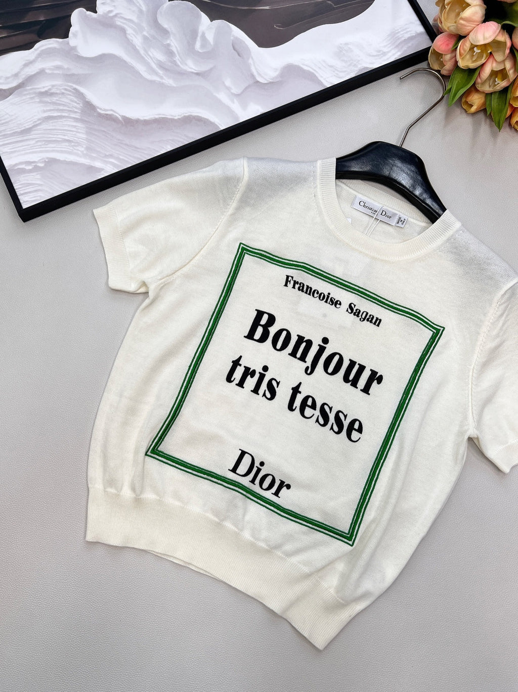 DIOR 26S SHORT-SLEEVE CREW NECK T-SHIRT 943