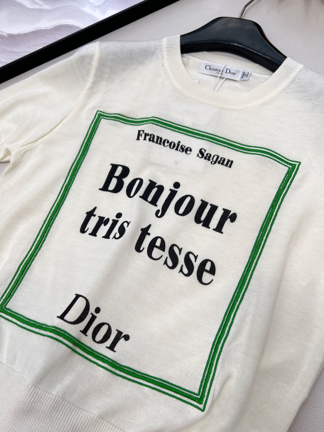 DIOR 26S SHORT-SLEEVE CREW NECK T-SHIRT 943