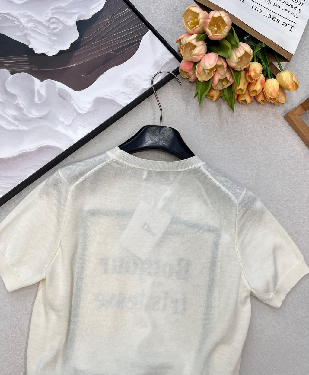 DIOR 26S SHORT-SLEEVE CREW NECK T-SHIRT 943