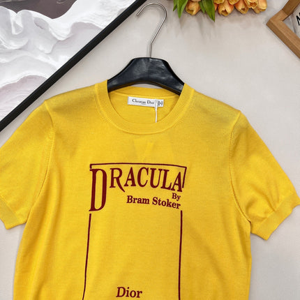 DIOR 26S SHORT-SLEEVE CREW NECK T-SHIRT 942