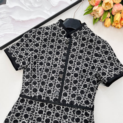 DIOR 26S SHORT-SLEEVE DRESS 979