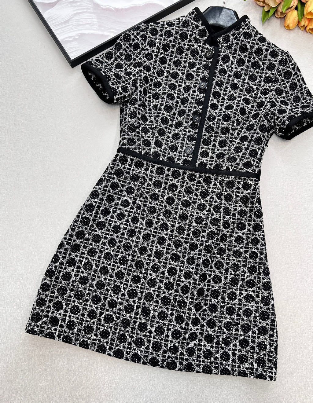 DIOR 26S SHORT-SLEEVE DRESS 979