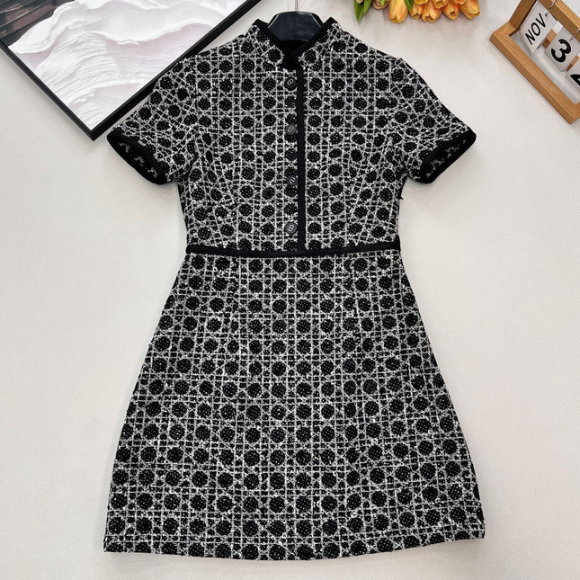 DIOR 26S SHORT-SLEEVE DRESS 979
