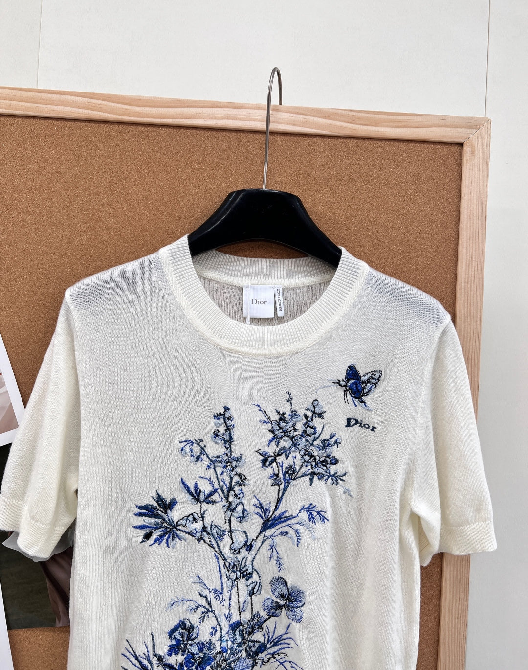 DIOR 26S SHORT-SLEEVE SWEATER 1194