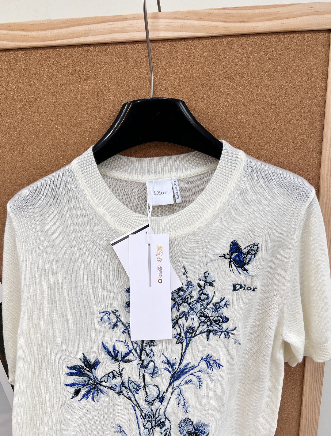 DIOR 26S SHORT-SLEEVE SWEATER 1194