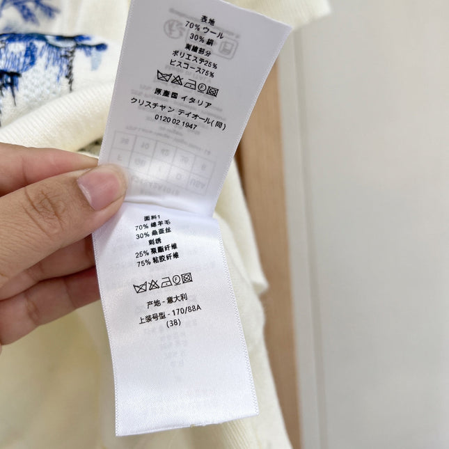 DIOR 26S SHORT-SLEEVE SWEATER 1194