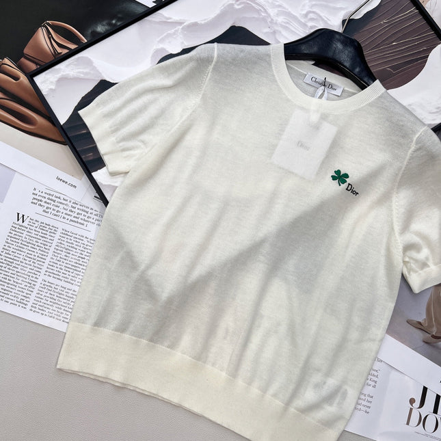 DIOR 26S SHORT-SLEEVE SWEATER 1164