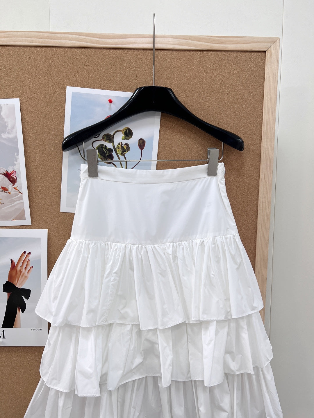 VALENTINO 26S TIERED MINI SKIRT 225