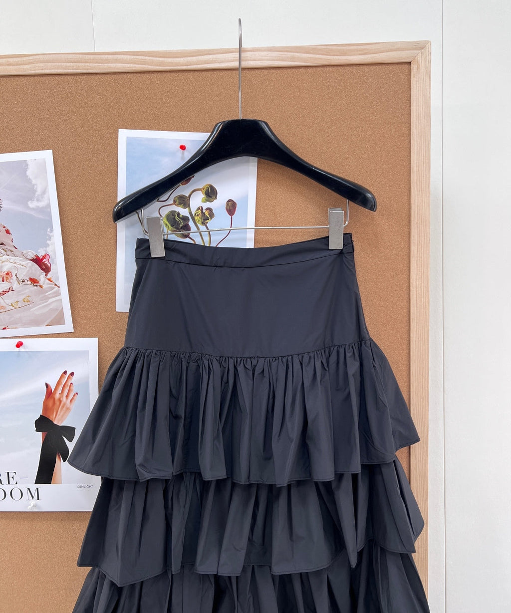 VALENTINO 26S TIERED MINI SKIRT 224