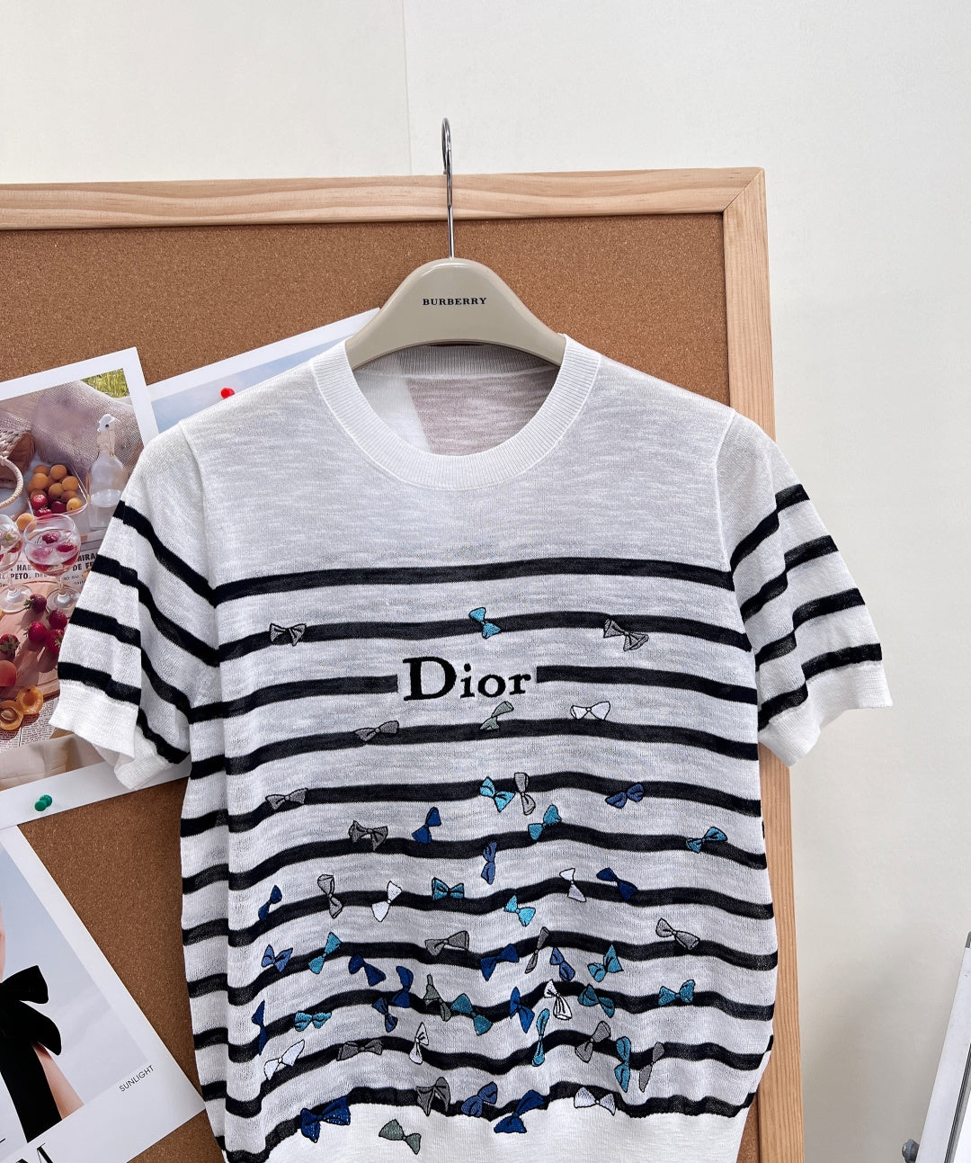 DIOR 26S SHORT-SLEEVED SWEATER 1269