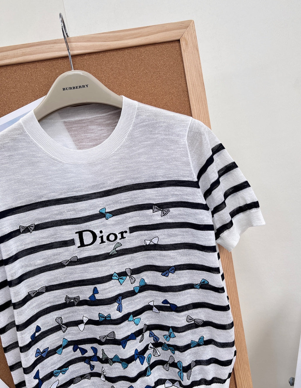 DIOR 26S SHORT-SLEEVED SWEATER 1269