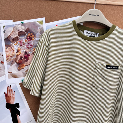 MIUMIU 26S SHORT SLEEVE T-SHIRT 1197