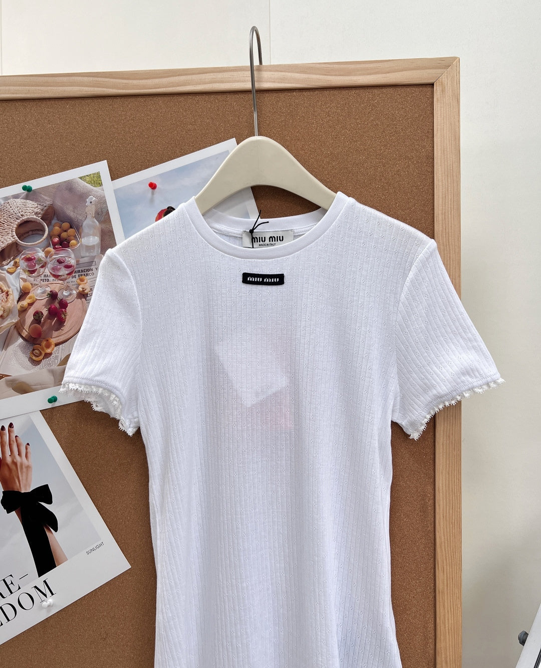 MIUMIU 26S SHORT SLEEVE T-SHIRT 1192