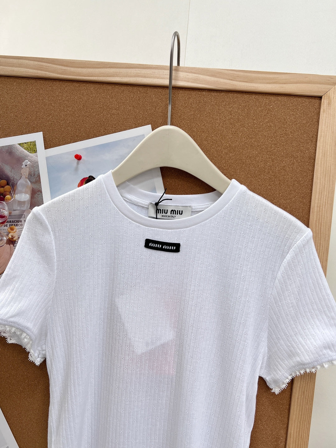 MIUMIU 26S SHORT SLEEVE T-SHIRT 1192