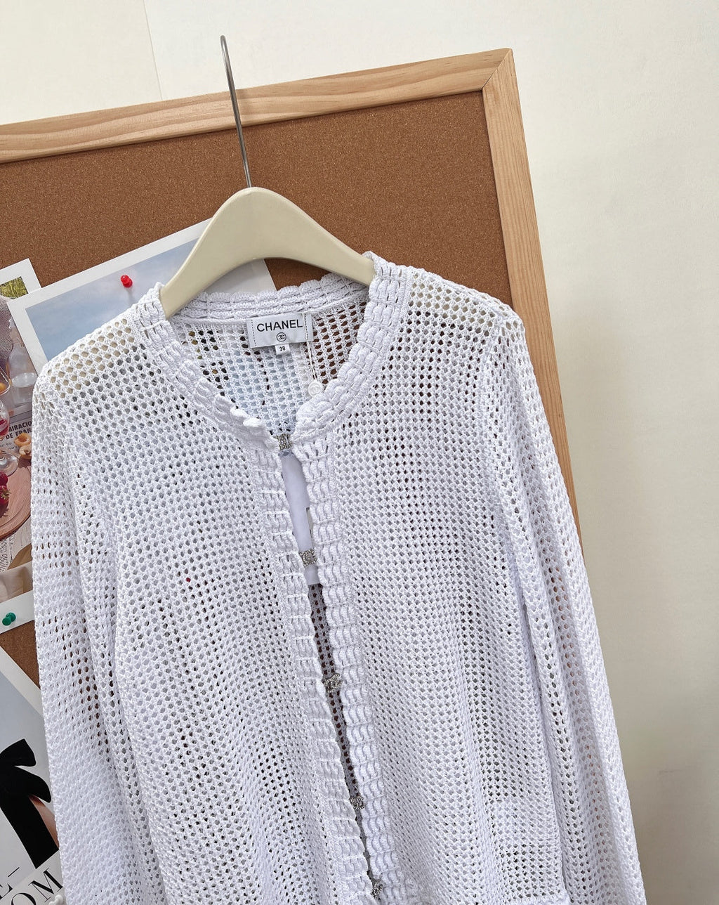 CHANEL 26S OPEN KNIT CARDIGAN STYLE 1243