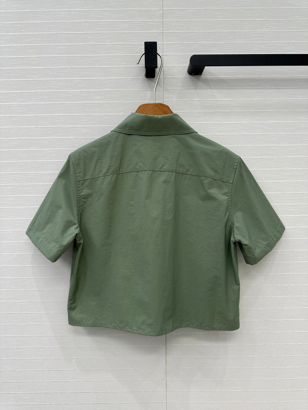 Loewe Short-sleeved Shirt Green Cotton