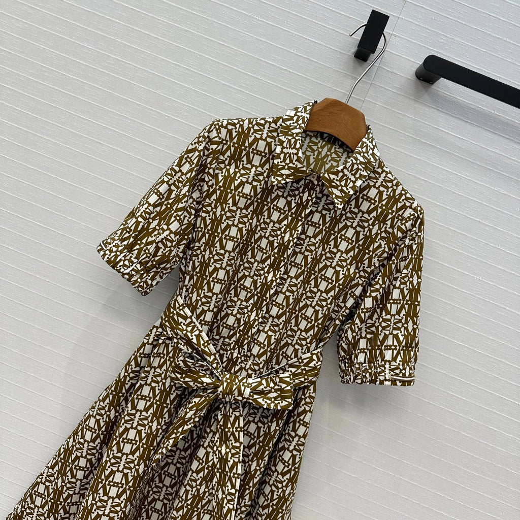 MAX MARA SHORT SLEEVE DRESS 268253