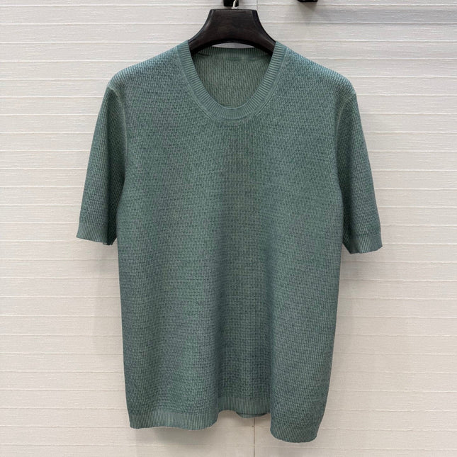 CHLOE 26S SHORT-SLEEVE KNIT TOP STYLE 136