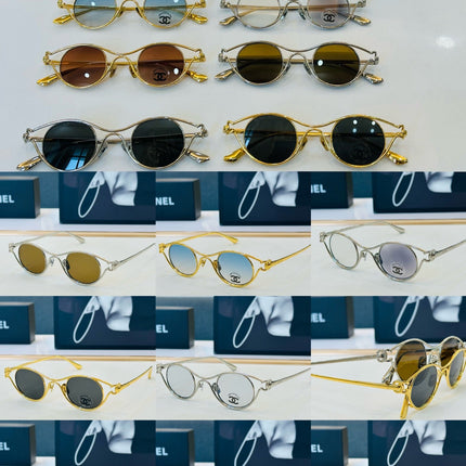 CHANEL 26S OVAL FRAME IN ACETATE 411656