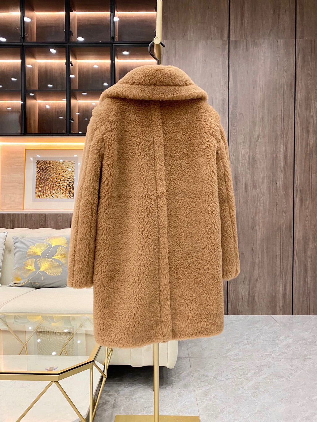 MAX MARA 25S TEDDY SHORT JACKET 077