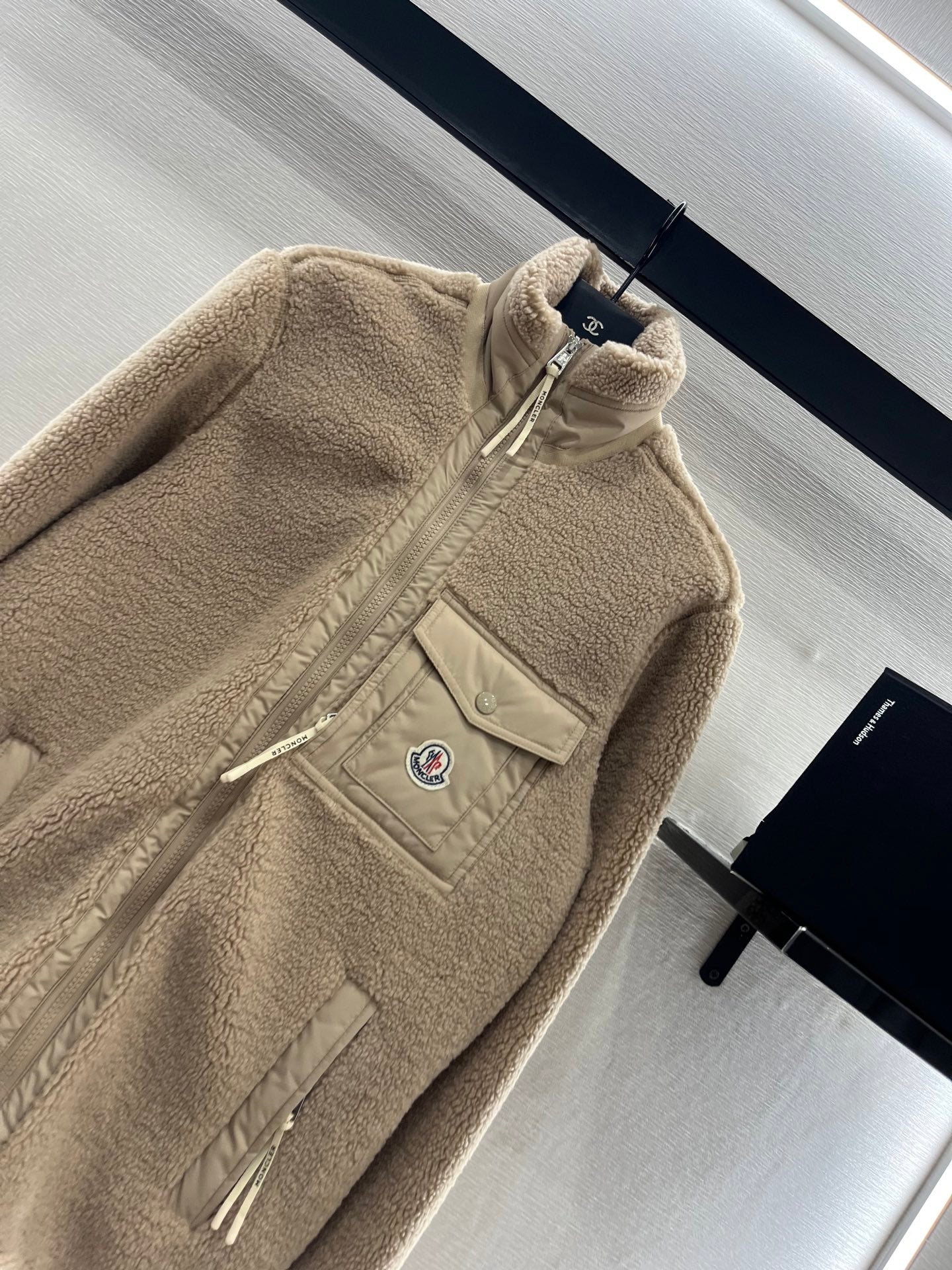 MONCLER 25S JACKET IN BROWN 307588