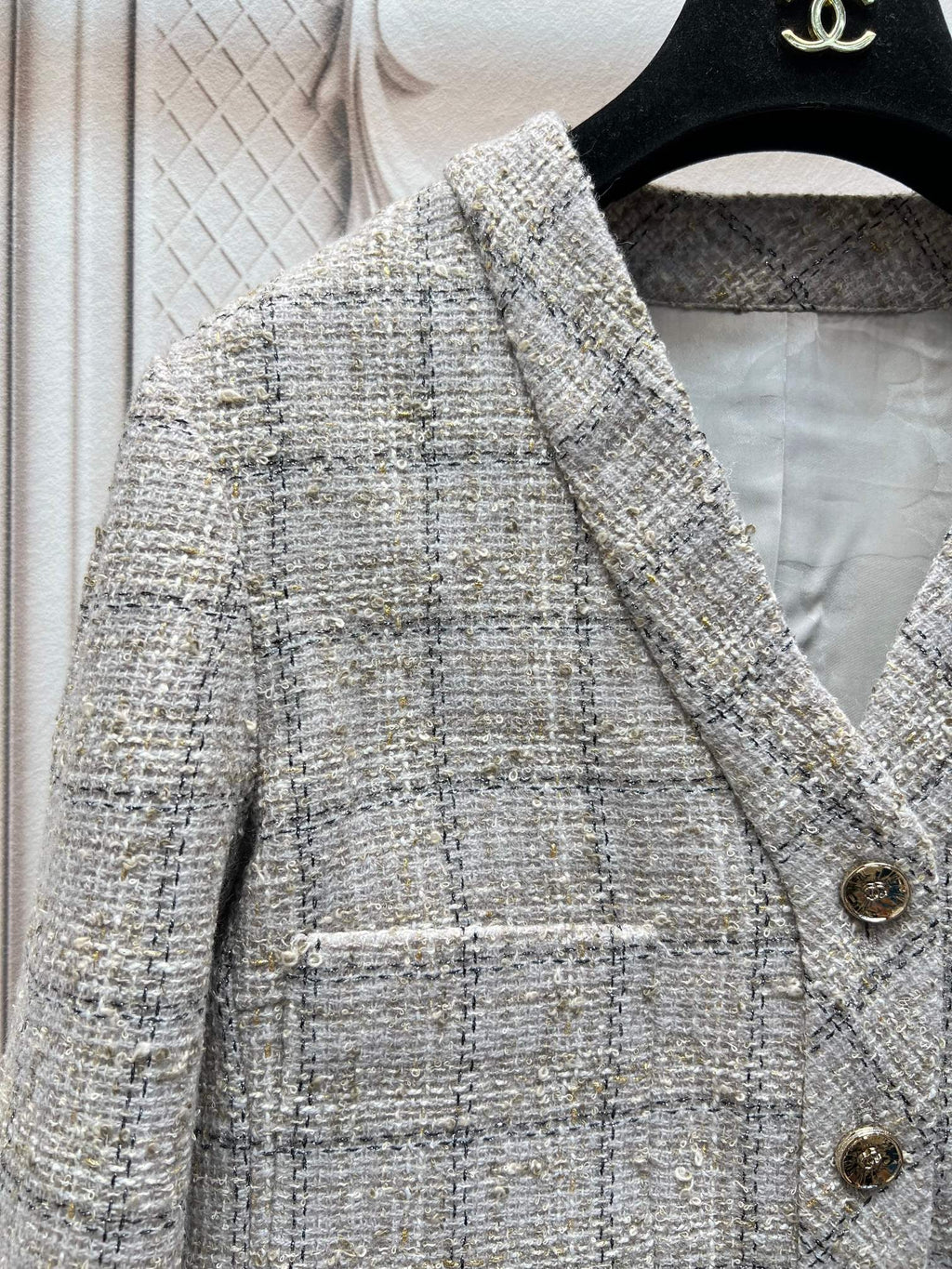 CHANEL 25S TWEED JACKET 420