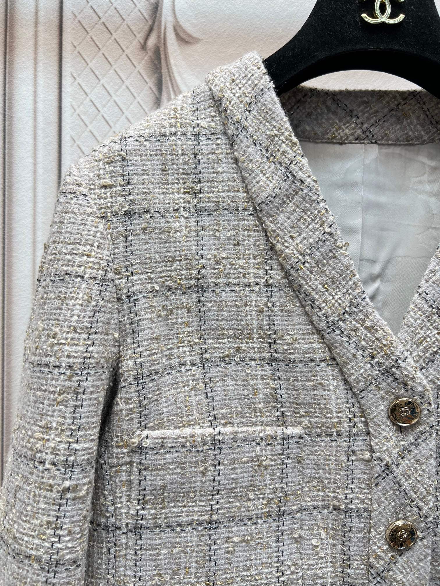 CHANEL 25S TWEED JACKET 420