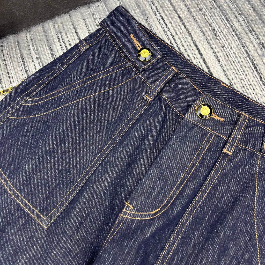 DIOR 26S WIDE-LEG DENIM CARGO PANTS 1377