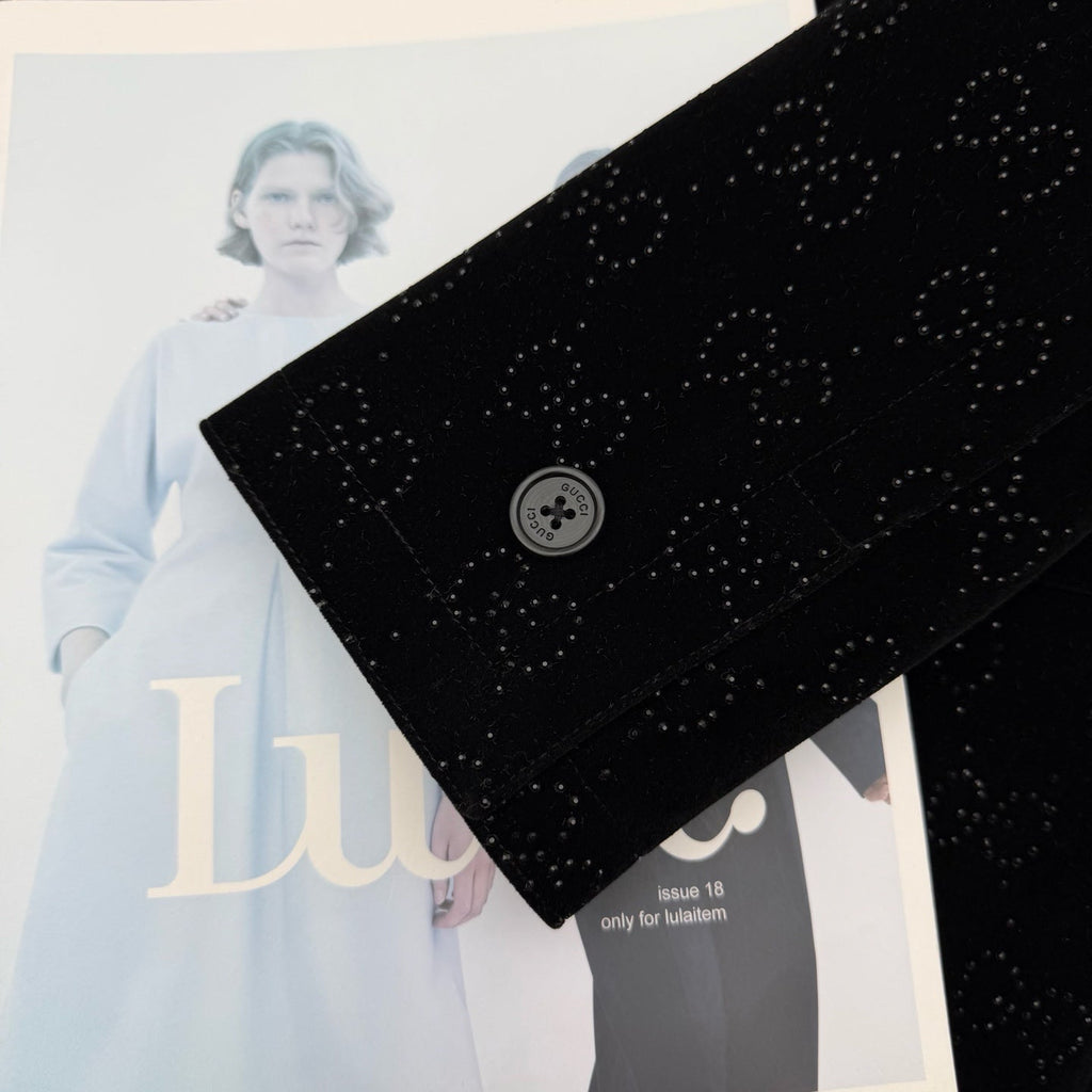 GUCCI 26S EMBELLISHED VELVET BLAZER 113