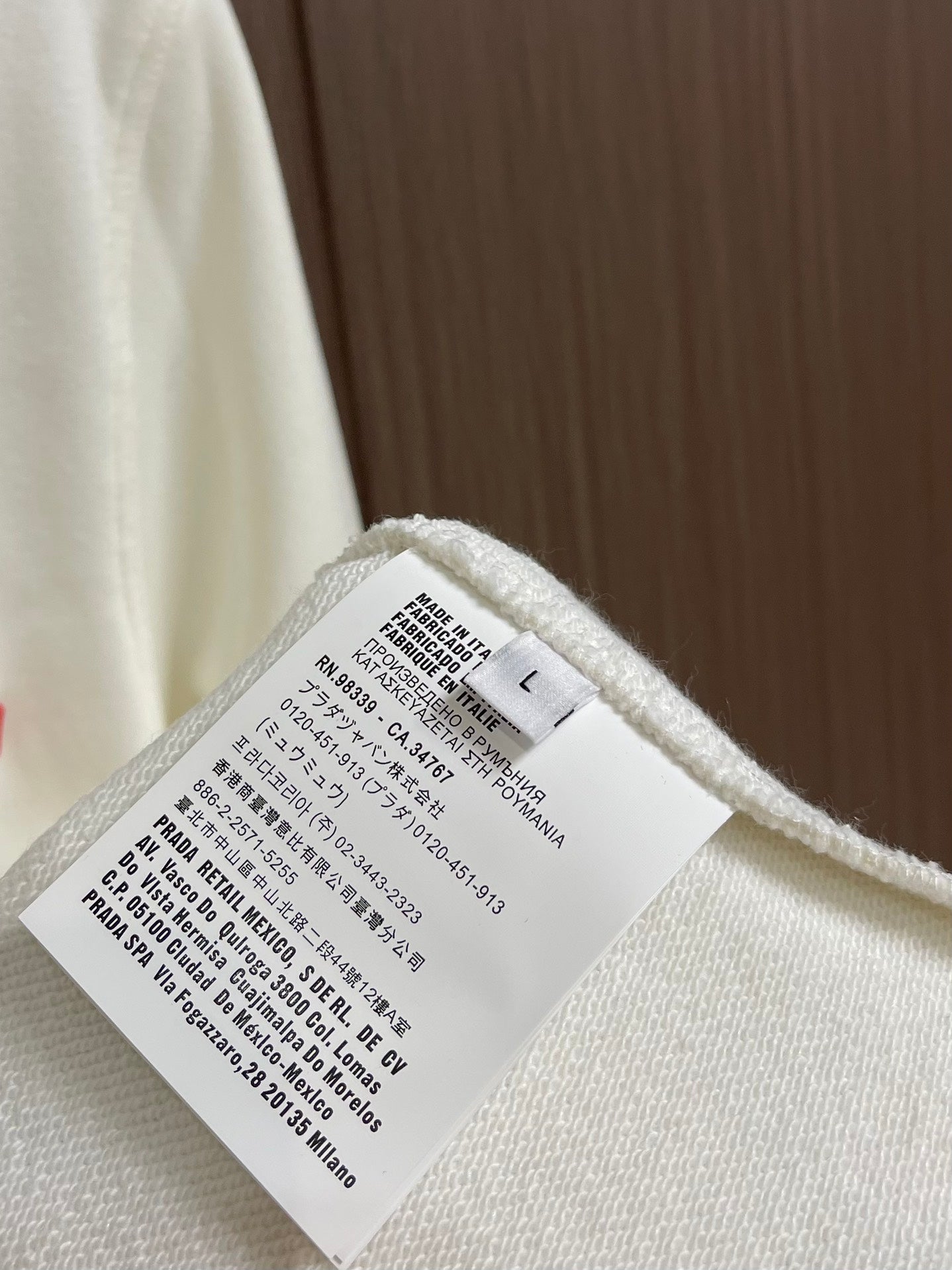 PRADA 26S CREWNECK SWEATSHIRT 722