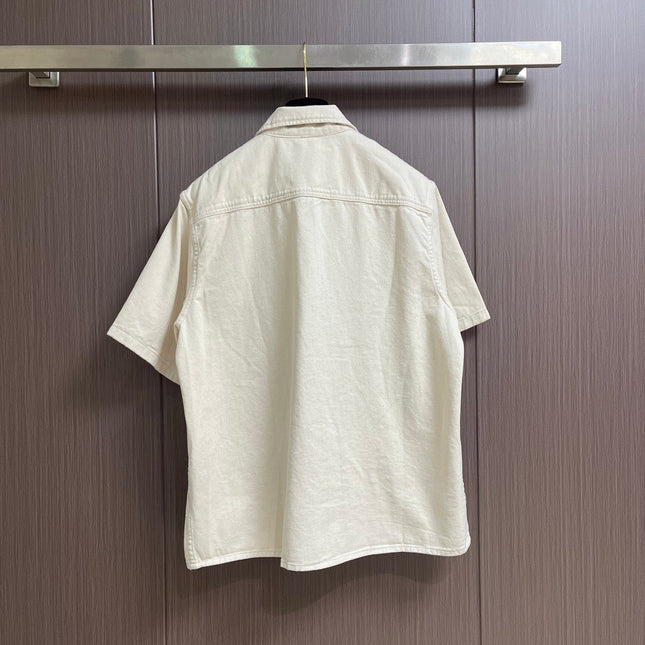 VALENTINO 26S SHORT-SLEEVE POCKET SHIRT 460