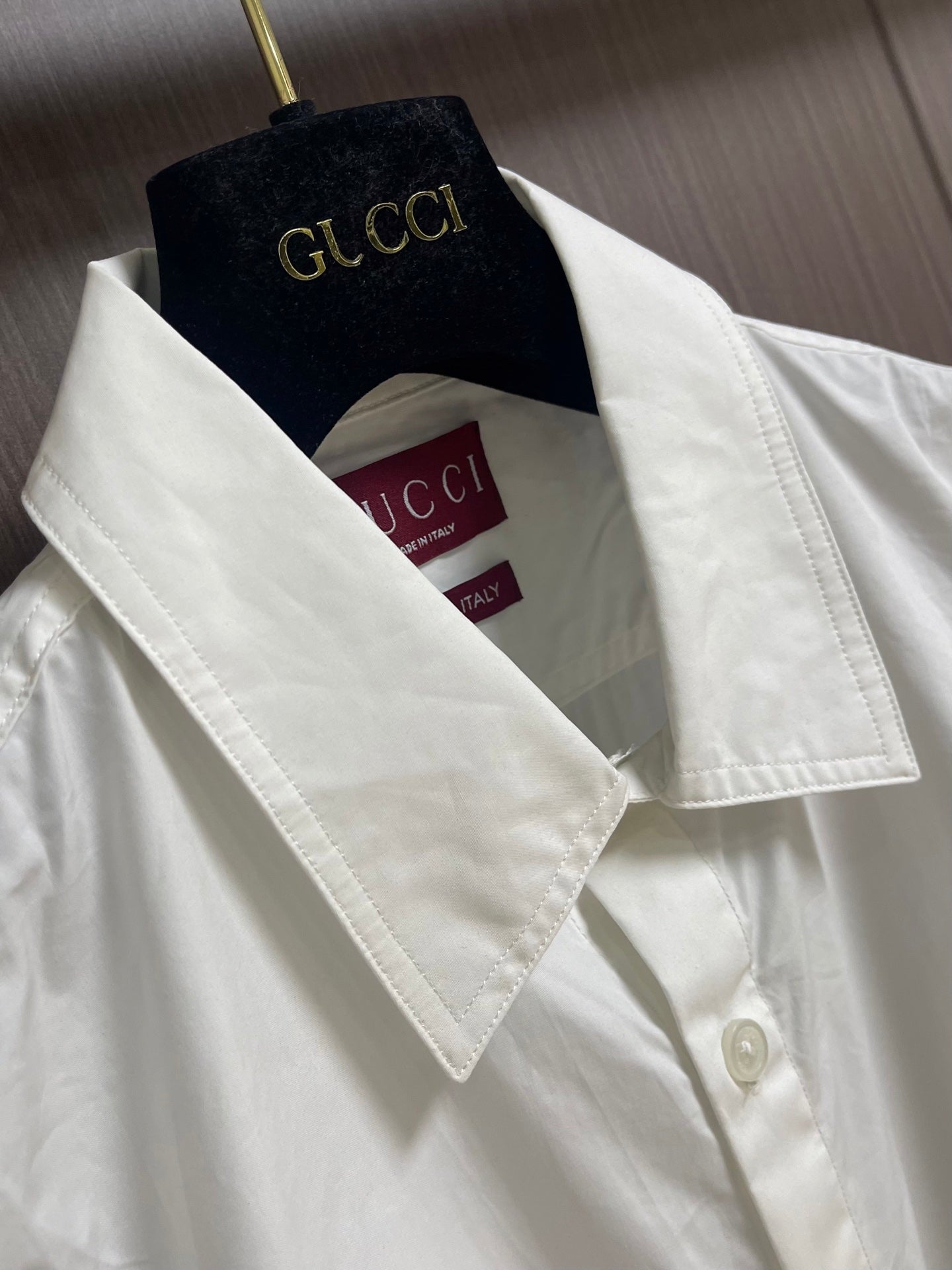 GUCCI 26S LONG-SLEEVE OVERSHIRT 400