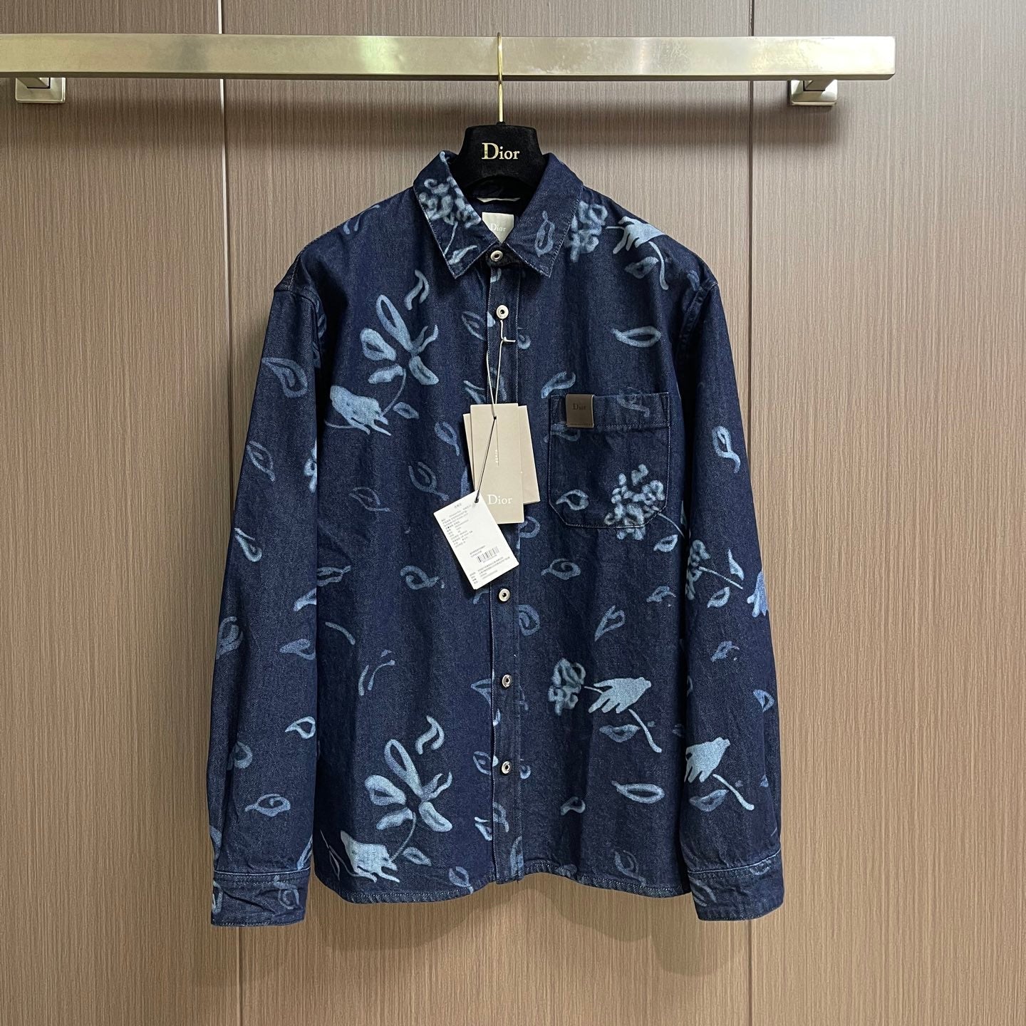 DIOR 26S DENIM SHIRT 1296