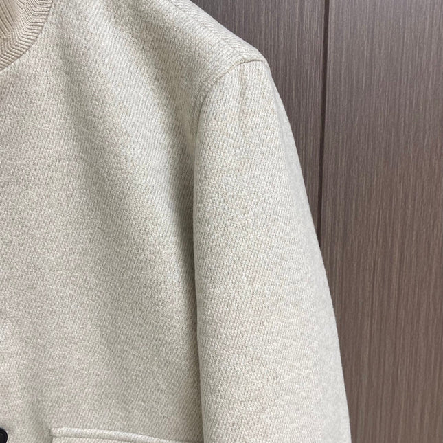 LORO PIANA 26S STAND-COLLAR JACKET 887