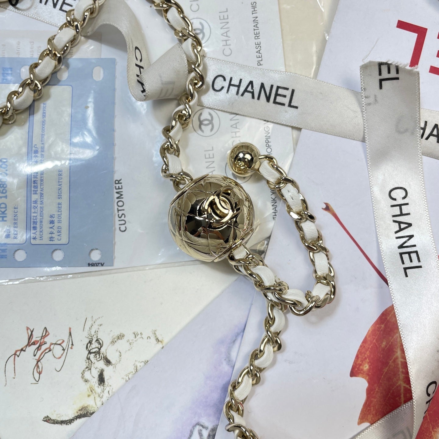 CHANEL 26S FLAP BAG 20 IN WHITE LAMBSKIN