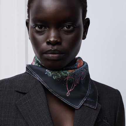 DIOR 26S SCARF 90CM IN SILK 318395