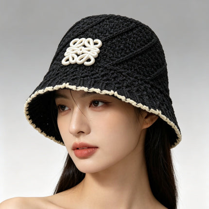 LOEWE 26S CROCHET BUCKET HAT STYLE 227