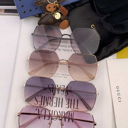 SPECIALIZED FIT ROUND-FRAME SUNGLASSES 8660 IN METAL