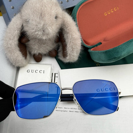 SQUARE FRAME SUNGLASSES G61806 IN METAL
