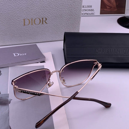 DIOR 26S SQUARE FRAME WITH DARK GRADIENT LENSES IN ACETATE 406789