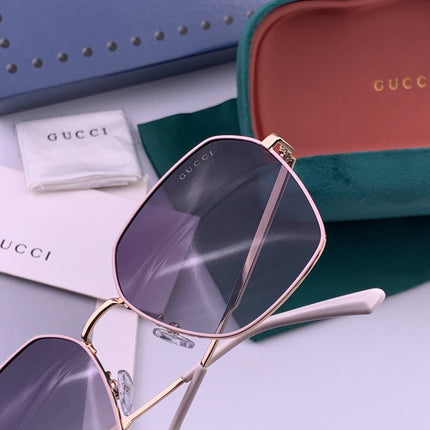 GUCCI 26S SQUARE FRAME IN METAL 422497